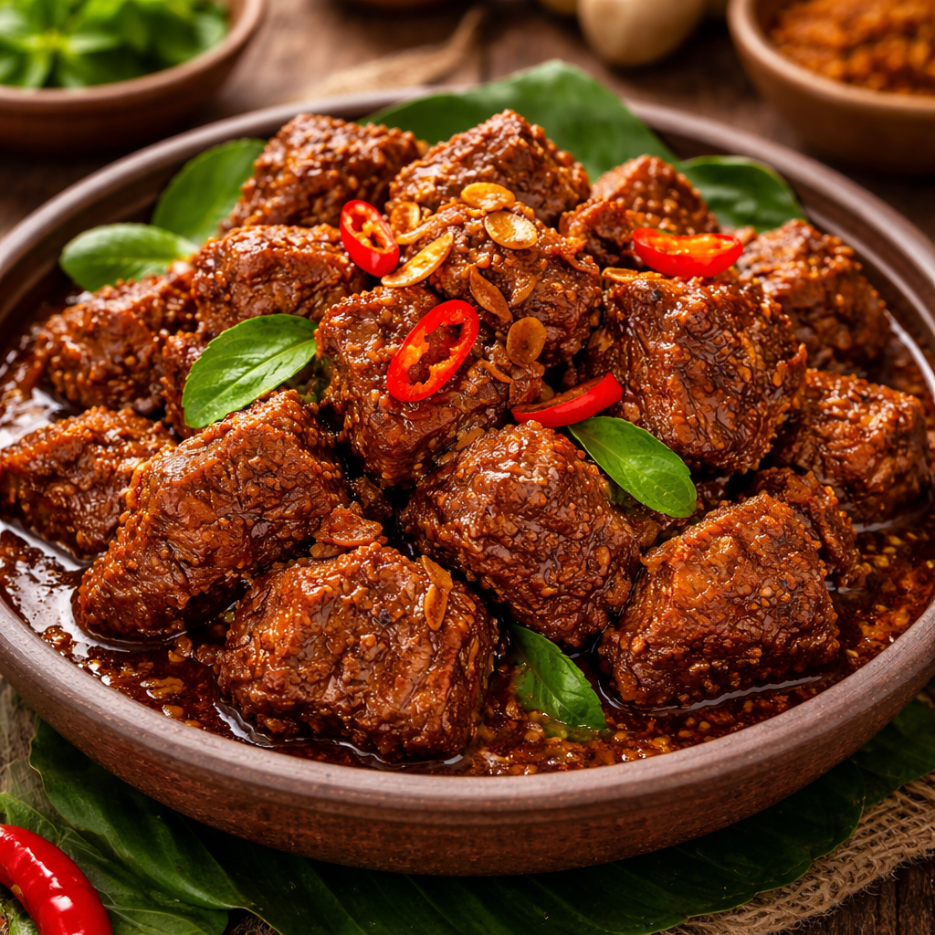 Daging Rendang Warteg Gang Mangga